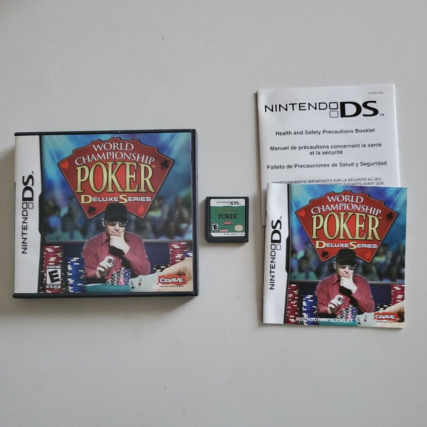 World Championship Poker: Deluxe Series Nintendo DS Complete CIB