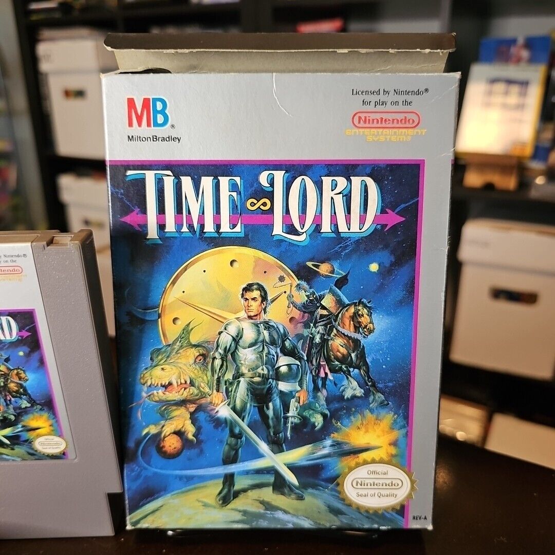 Time Lord (Nintendo Entertainment System, 1990) NES CIB COMPLETE