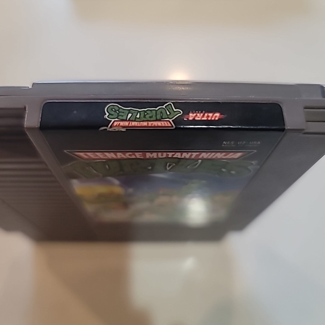 Teenage Mutant Ninja Turtles (Nintendo NES, 1989) Game only TESTED Authentic