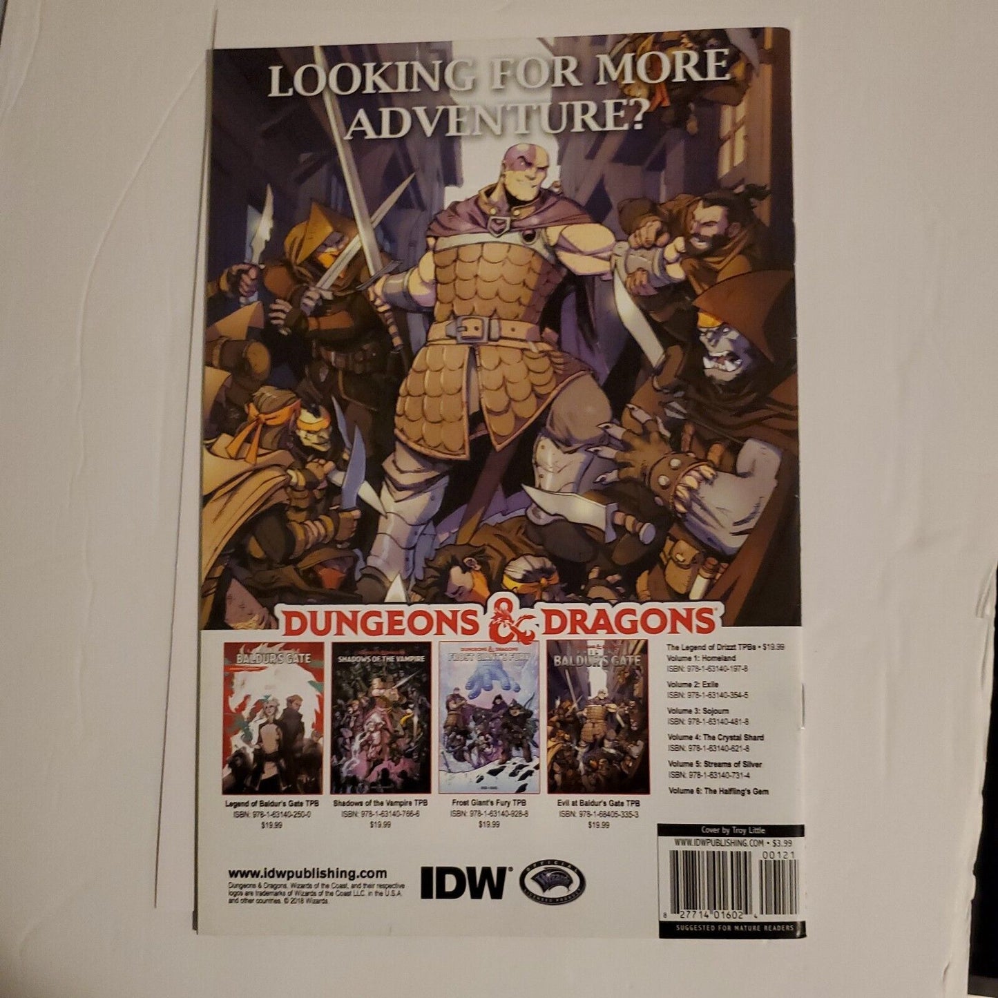 Rick And Morty Dungeons & Dragons Cover B #1 IDW F