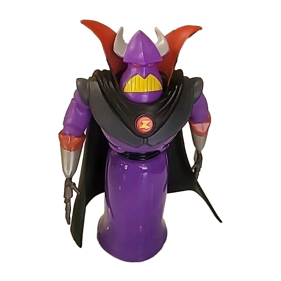 Disney Toy Story 7” EVIL EMPEROR ZURG Talking Poseable Purple Figure Mattel 2015