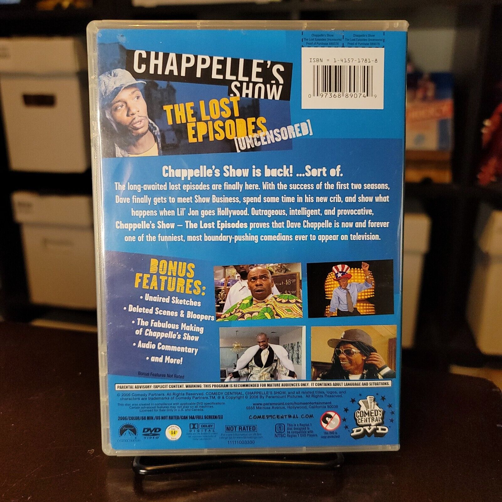 Chappelle's Show - The Lost Episodes (Uncensored) - DVD - VERY GOOD