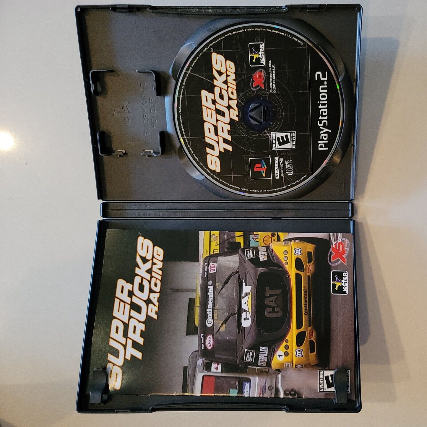 Super Trucks Racing (Sony PlayStation 2, 2003) complete w/ manual SB7