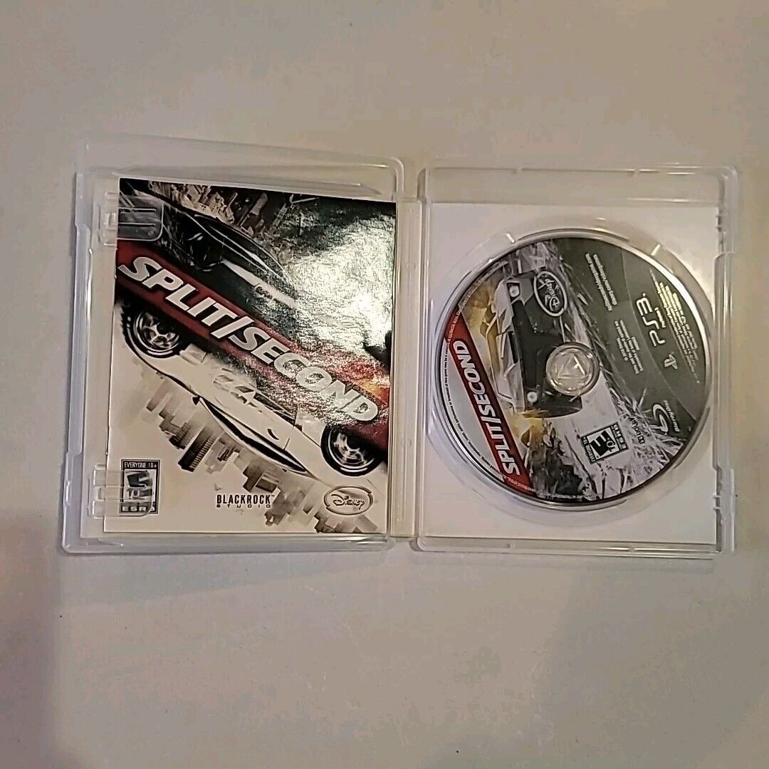 Split/Second (Sony PlayStation 3, 2010) - Complete CIB, TESTED AND WORKING