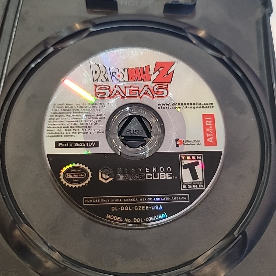 Dragon Ball Z Sagas (Nintendo GameCube, 2005) Disc Only