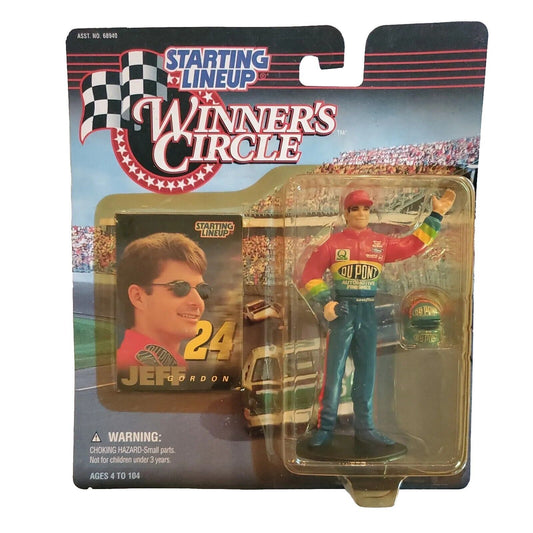 1997 Kenner Starting Lineup *Jeff Gordon/DuPont* Winner’s Circle-Figure w/Card