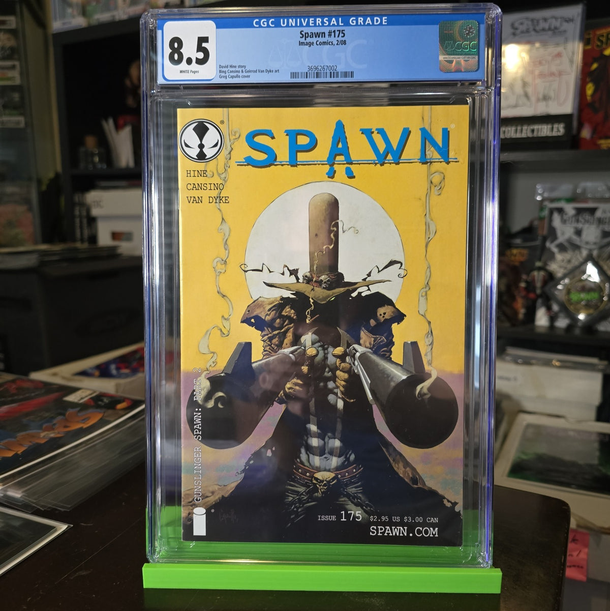 Spawn #175 CGC 8.5 Greg Capullo Cover Todd McFarlane Story Graded Comic