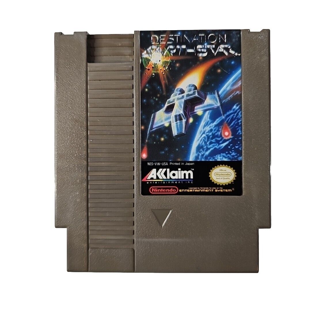 Destination Earthstar NES Cartridge Only, Tested, Nintendo Entertainment System