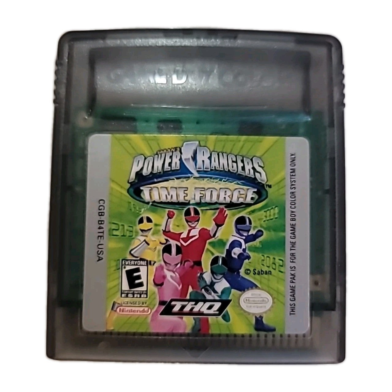 Power Rangers Time Force (Nintendo Game Boy Color, 2001) Tested Working