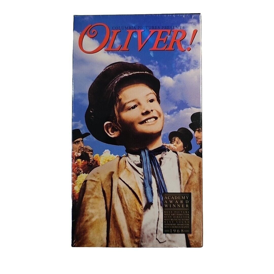 Oliver (VHS, 1989) - 1968 Best Picture Winner - Ron Moody, Oliver Reed - NEW