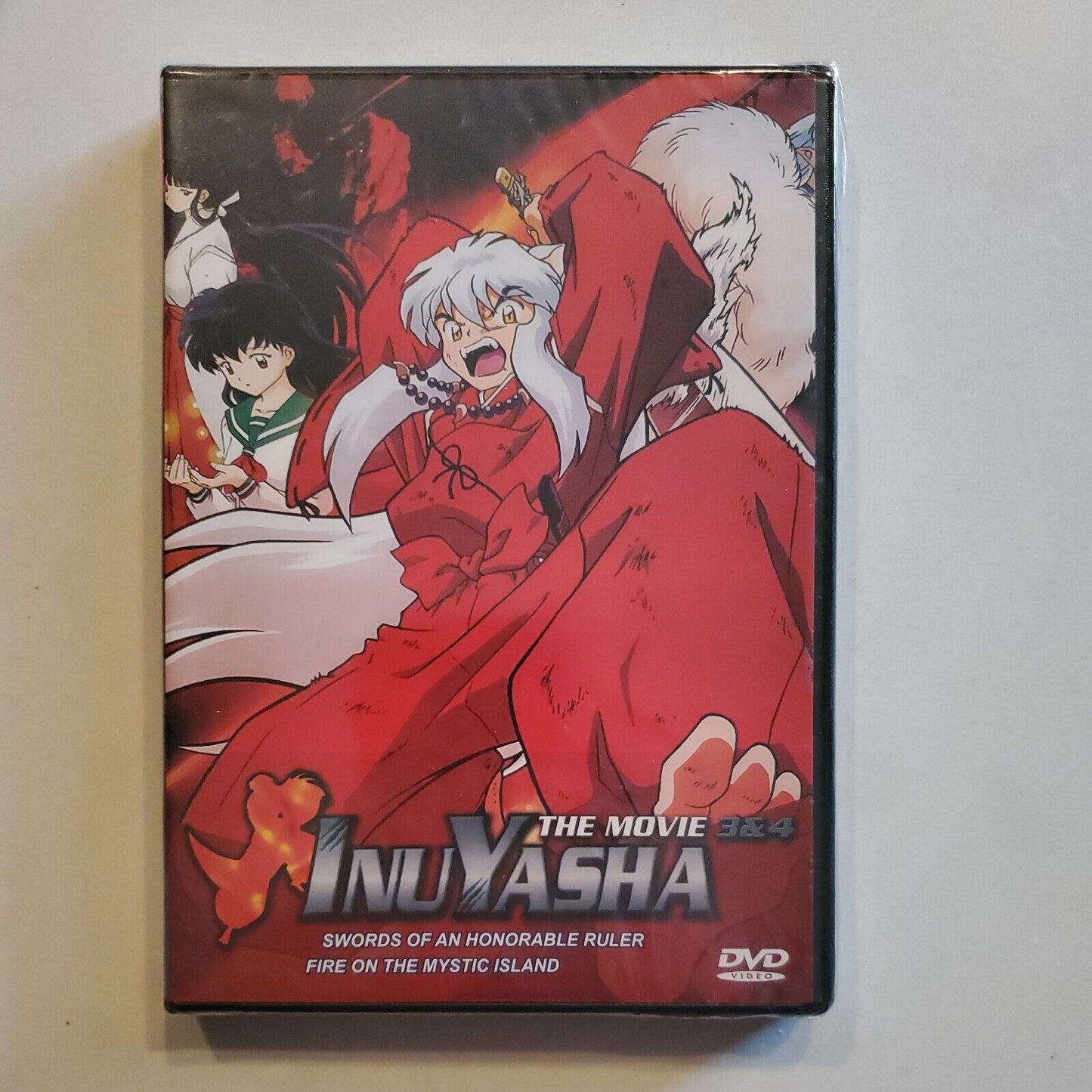 Inu Yasha: Movie 4 - Fire on the Mystic Island (DVD, 2004) Sealed Brand New