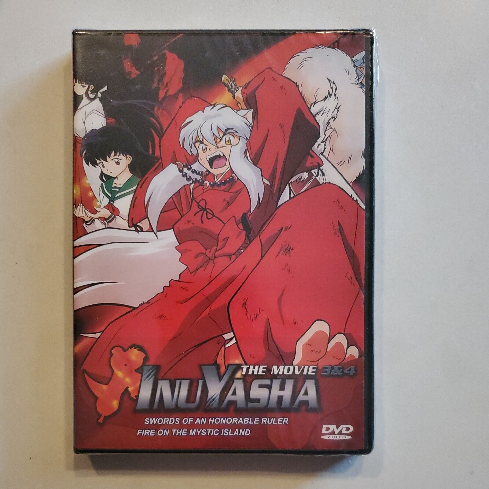 Inu Yasha: Movie 4 - Fire on the Mystic Island (DVD, 2004) Sealed Brand New