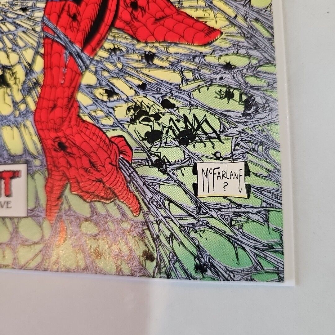 SPIDER-MAN #1 Torment, Todd McFarlane (Marvel Comics 1990) GREEN Edition - NM