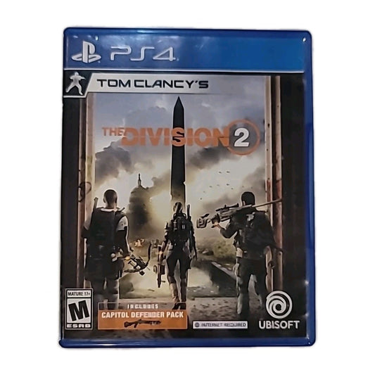 Tom Clancy's The Division 2 PlayStation 4 PS4 Tested Video Game Used Shooter RPG
