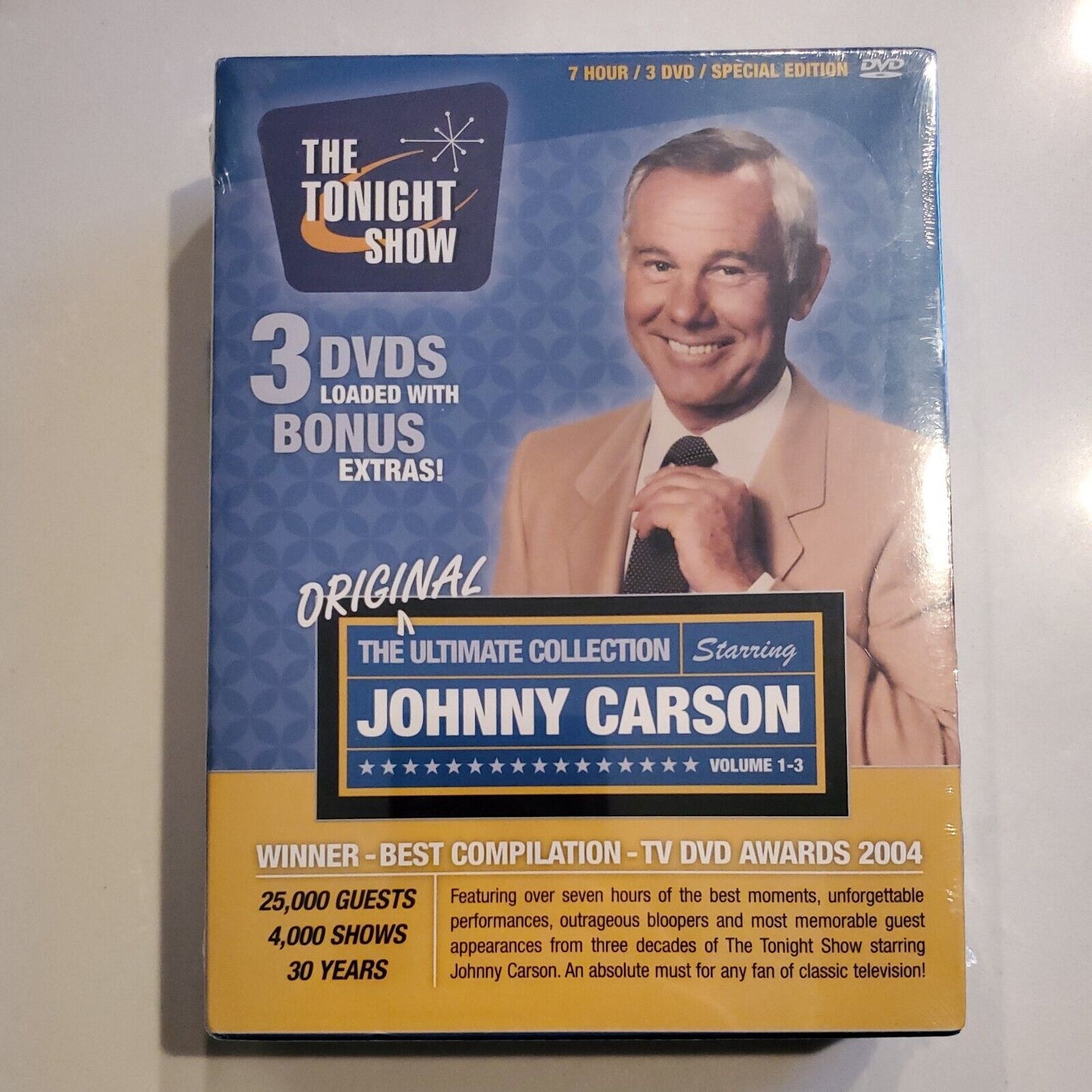 Johnny Carson: The Ultimate Collection (DVD, 2003, 3-Disc Set) SB10