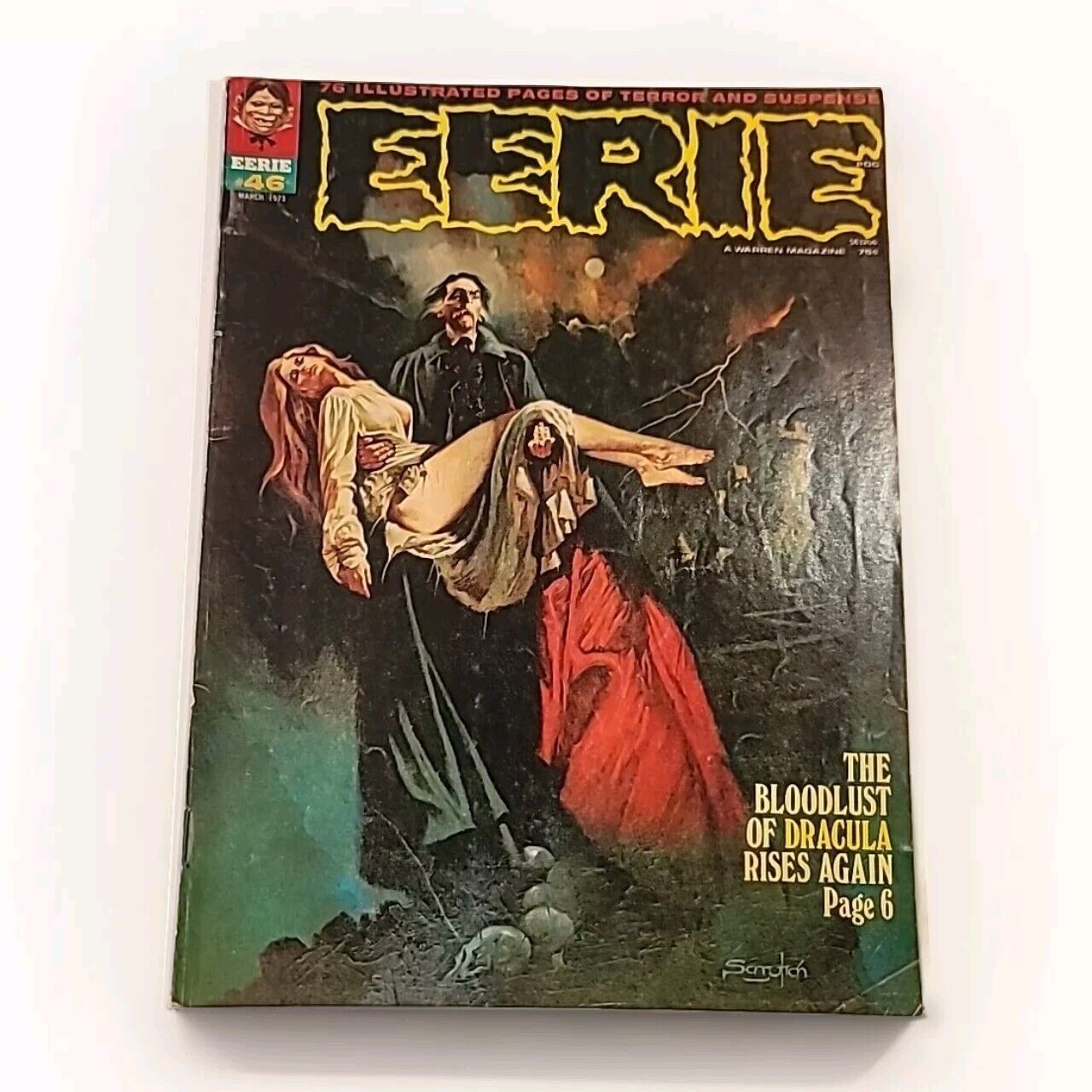 Eerie #46 Warren Magazine 1973. Bronze Age.