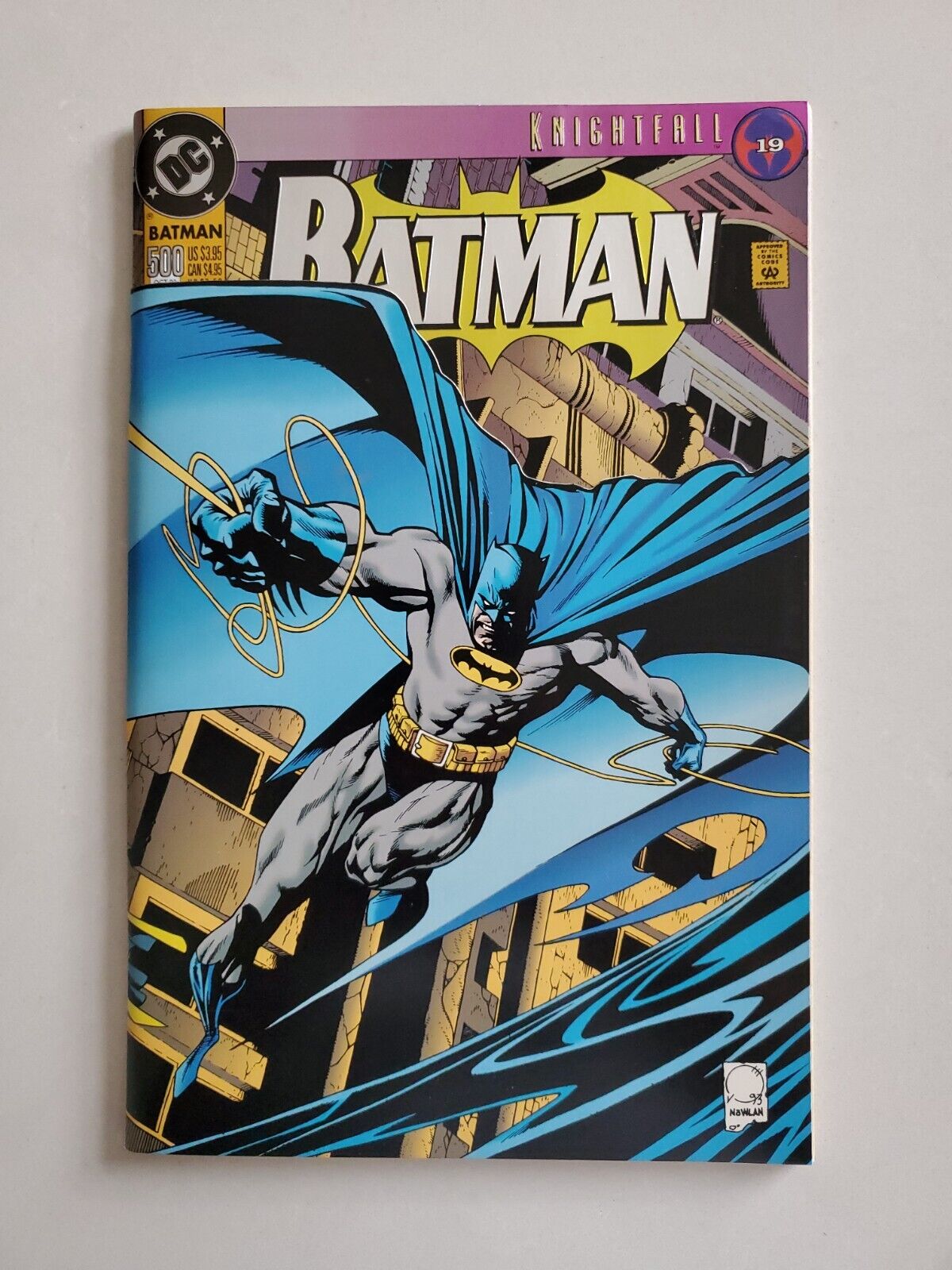 Batman Volume 1 Issue 500 DC Comics Die-cut Foil Cover FINE