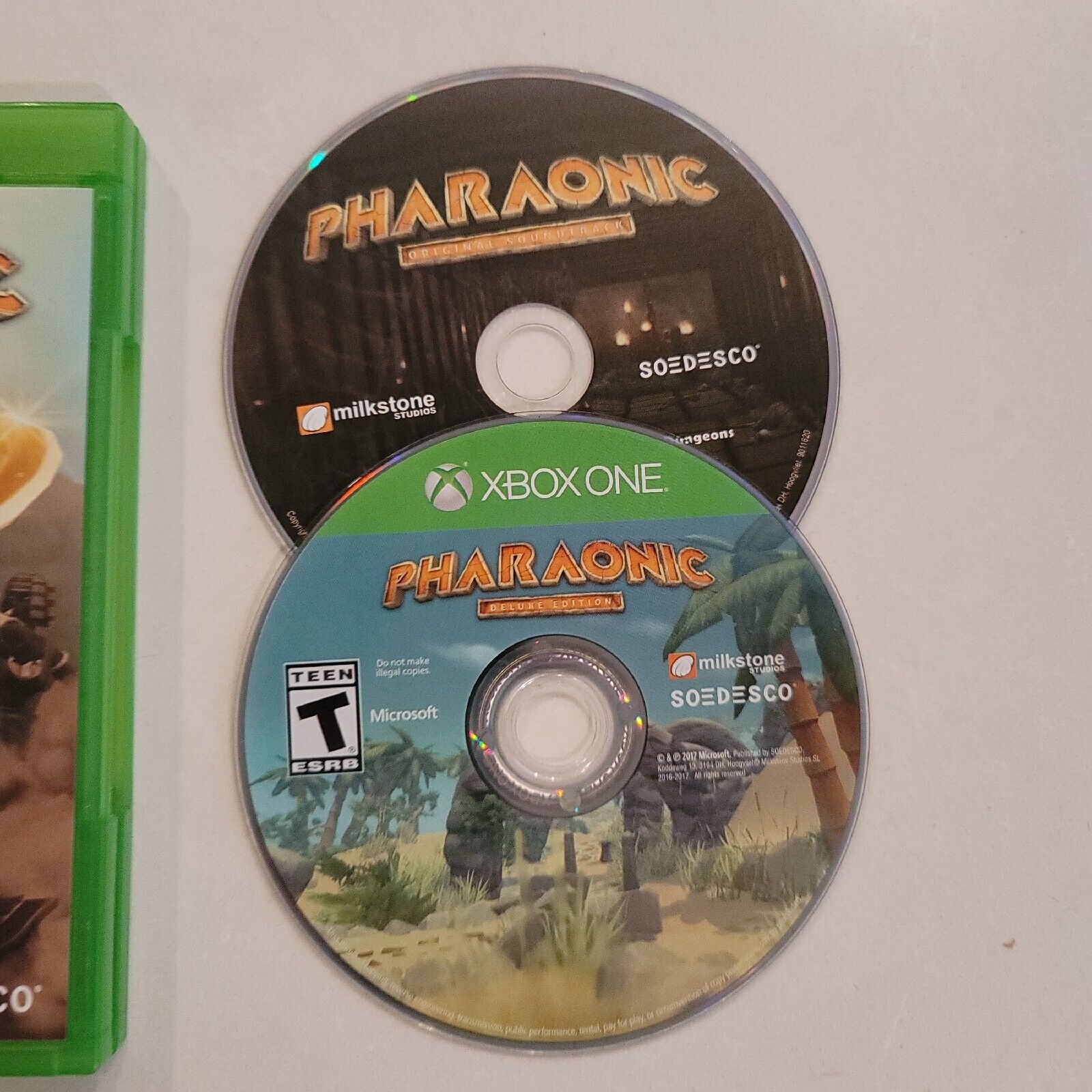 Pharaonic: Deluxe Edition (Microsoft Xbox One, 2017) Comes W Soundtrack Soedesco