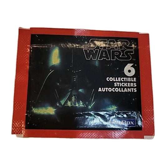 Skybox Star Wars 6 Collectible Stickers Autocollants 