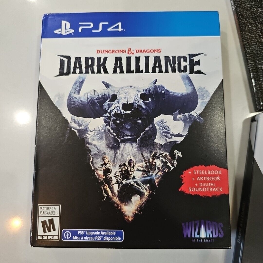 Dungeons & Dragons: Dark Alliance STEELBOOK Edition PlayStation 4 ps4