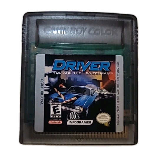 Driver: You Are The Wheelman (Nintendo Game Boy Color, 1998) Authentic Cart Only