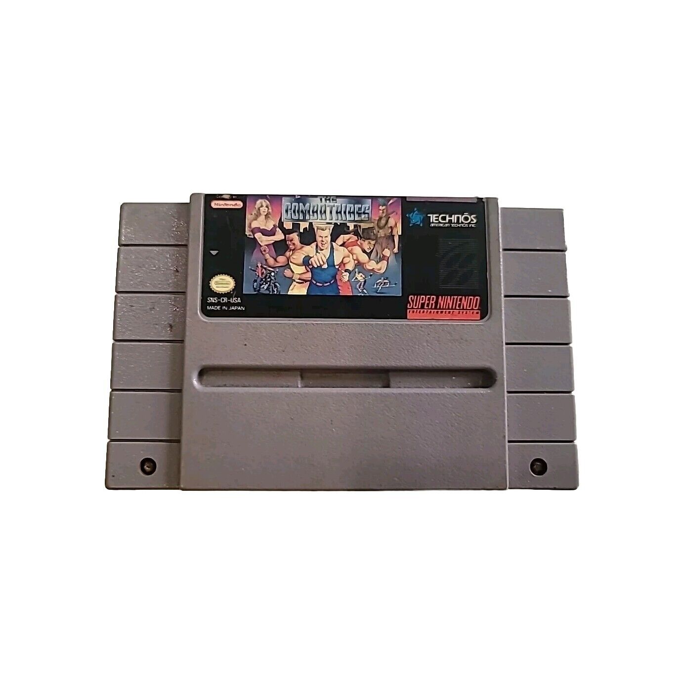 Tested Authentic The Combatribes Super Nintendo SNES, 1993 