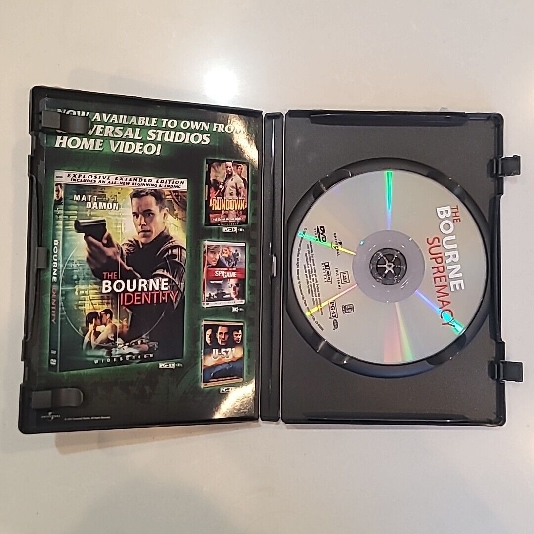 The Bourne Supremacy (Full Screen Edition) - Action,Mystery,Thriller Matt Damon