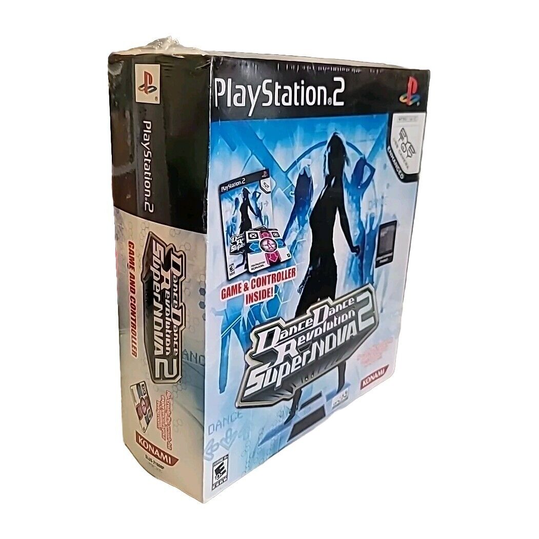 NEW SEALED Playstation 2 Dance Dance Revolution Supernova 2 