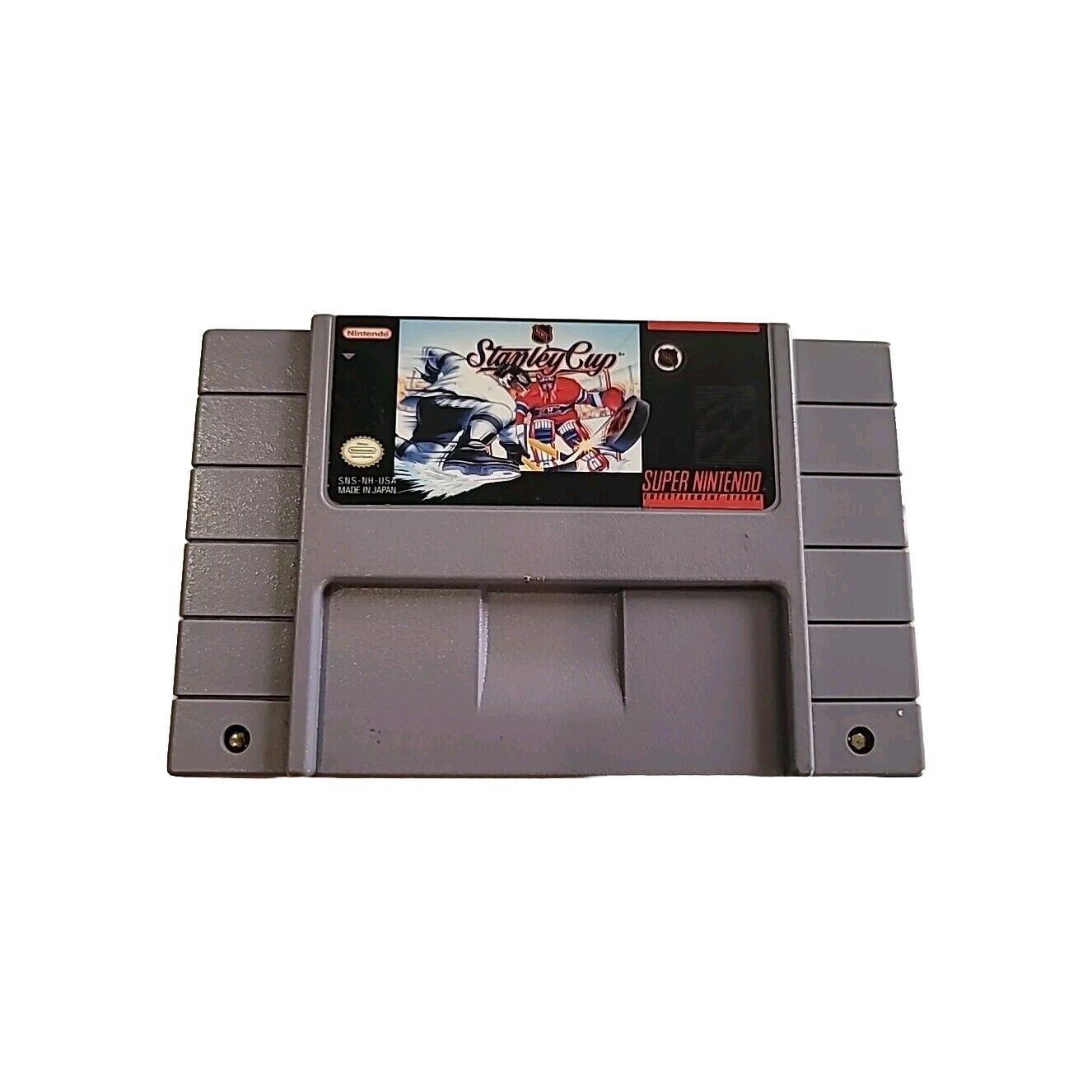 Super Nintendo SNES Game Capcom’s NHL Stanley Cup Video Game (Tested)