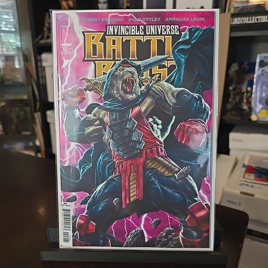 INVINCIBLE UNIVERSE BATTLE BEAST #2 CVR F INCENTIVE 1:100 LEE BERMEJO VARIANT NM
