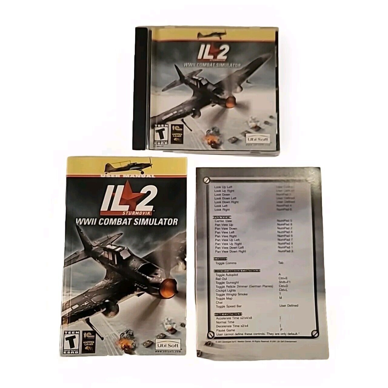 IL2 Sturmovik WWII Combat Simulator PC CD complete open box