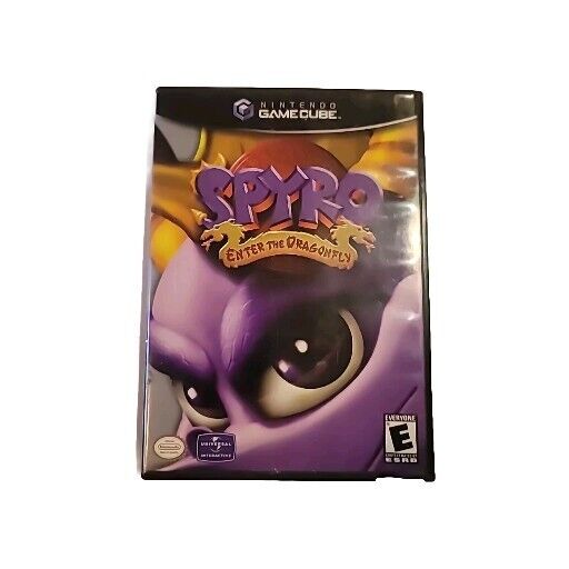 Spyro: Enter the Dragonfly (GameCube, 2002) NM Disc Complete CIB Manual TESTED