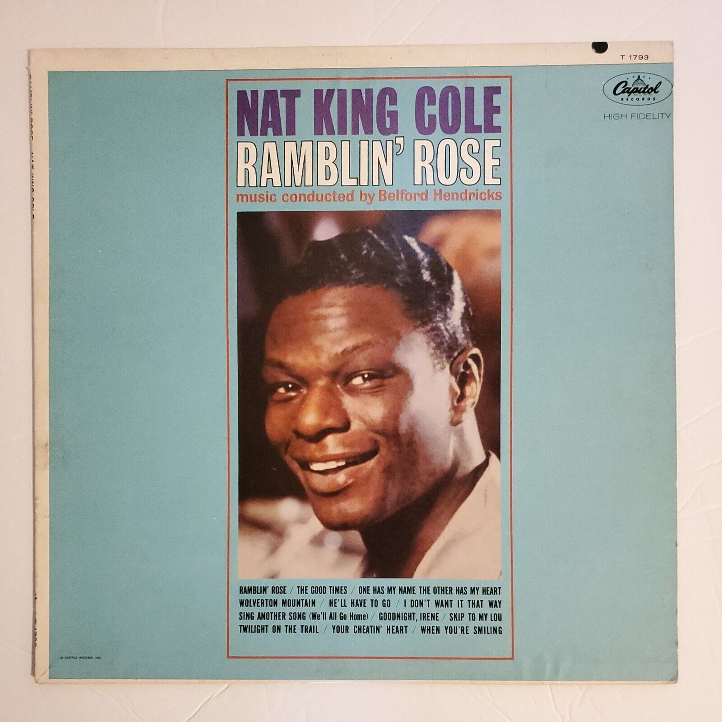 Album By Nat King Cole, "Ramblin' Rose" on Capitol