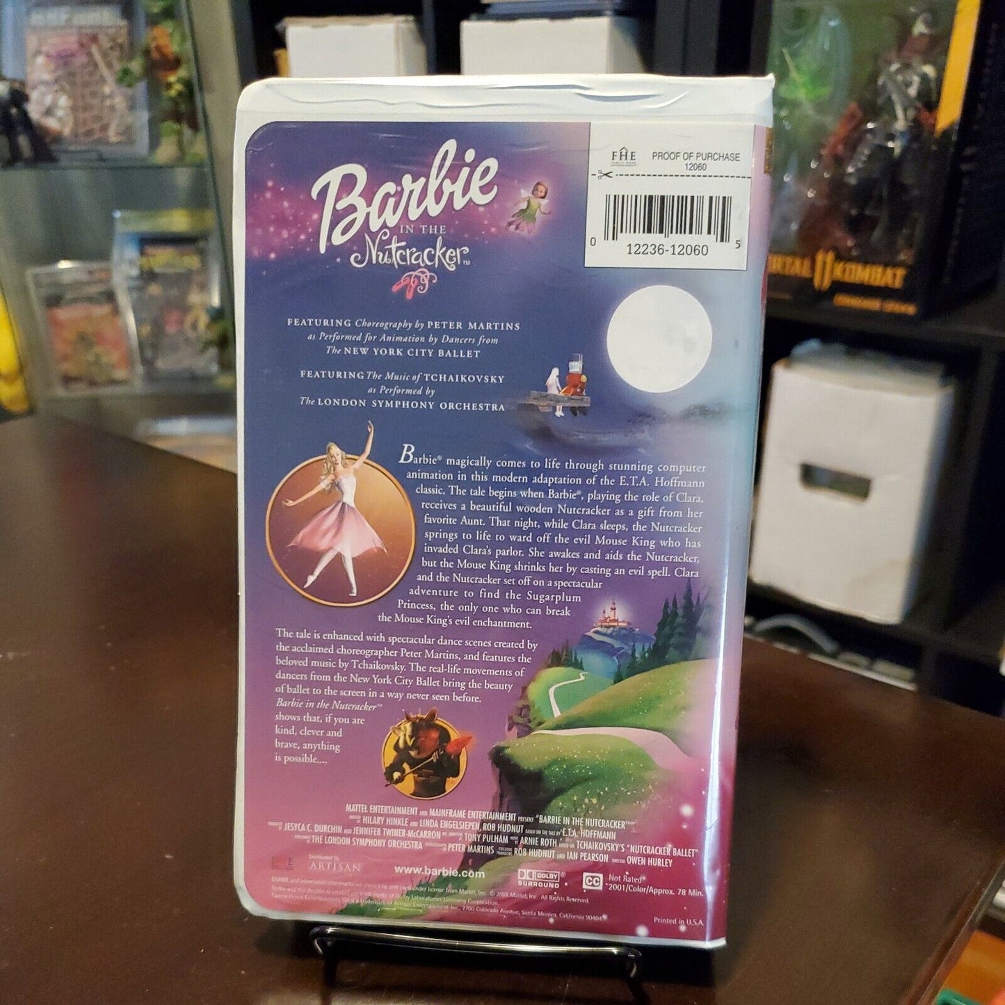 Barbie in the Nutcracker (VHS, 2001)