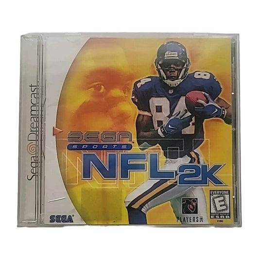 NFL 2K (Sega Dreamcast, 1999) CIB