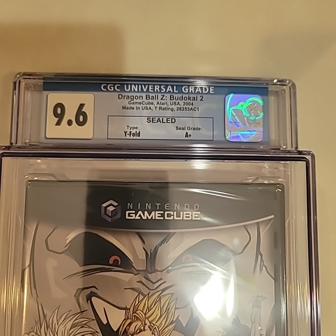 Dragon Ball Z: Budokai 2 Nintendo GameCube 9.6 CGC A+ SEALED