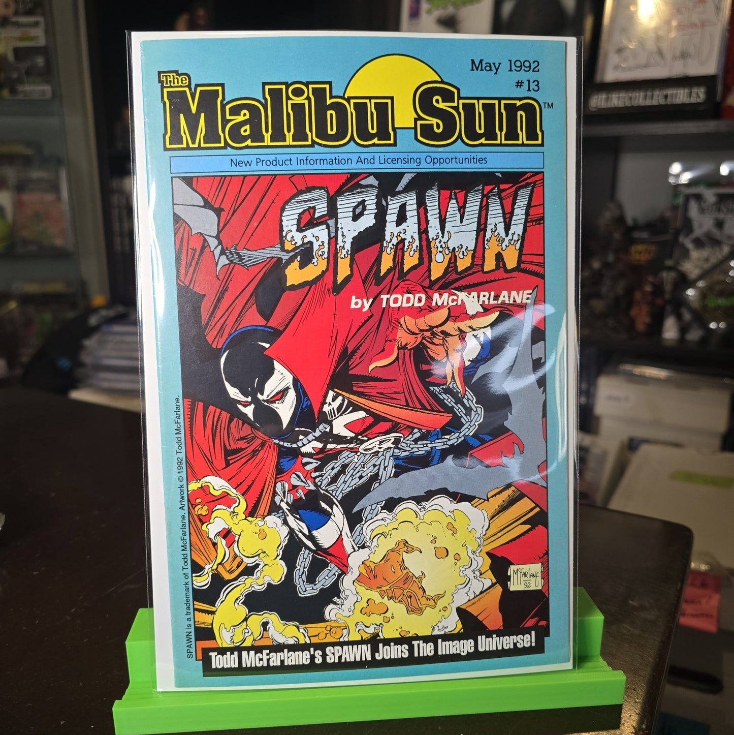 MALIBU SUN #13 1ST APPEARANCE OF SPAWN 1992 TODD MCFARLANE VF