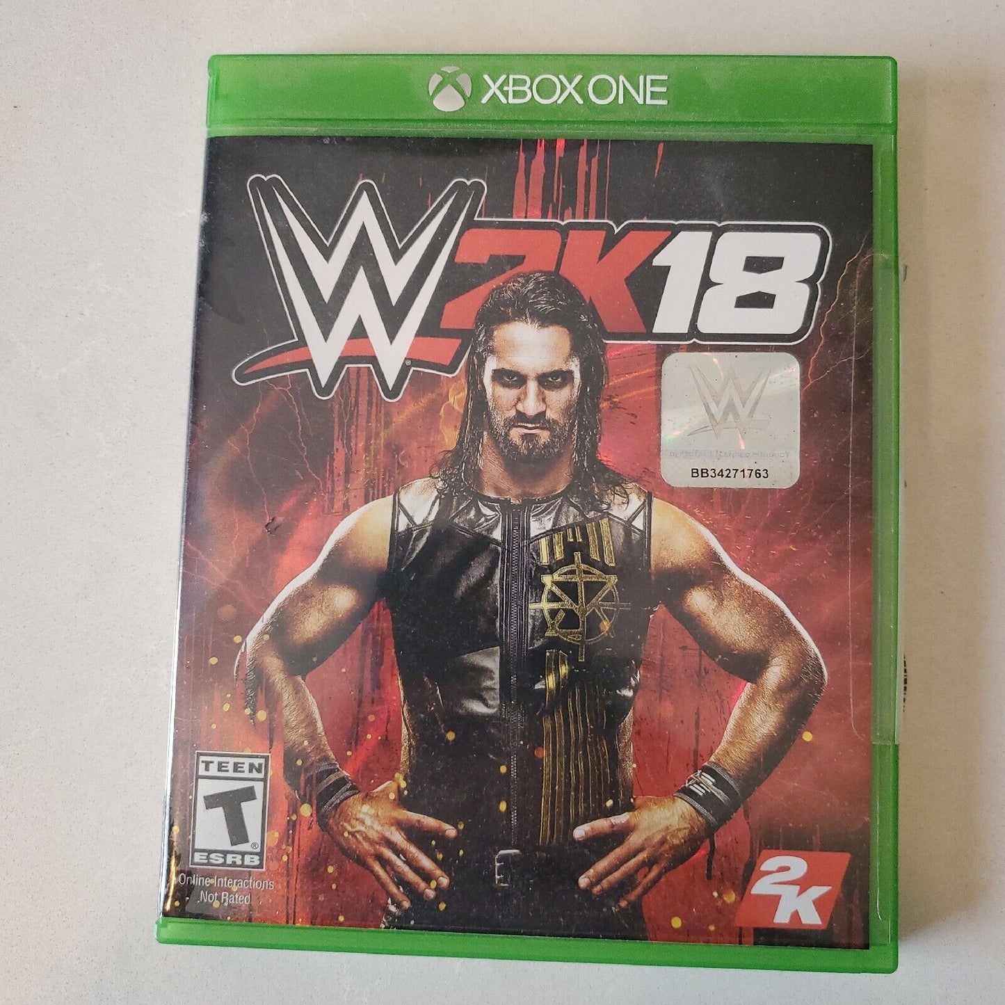 WWE 2K18 (Microsoft Xbox One, 2017) Complete TESTED