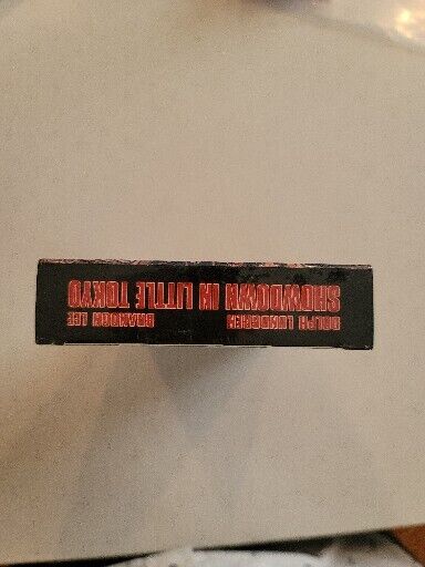 Showdown in Little Tokyo VHS 1992 Brandon Lee, Dolph Lundgren BRAND NEW SCREENER