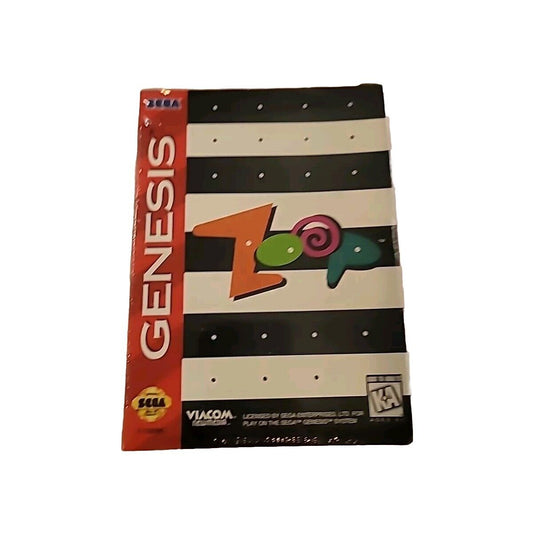 ZOOP (Sega Genesis, 1995) Brand New Factory Sealed Vintage Video Game