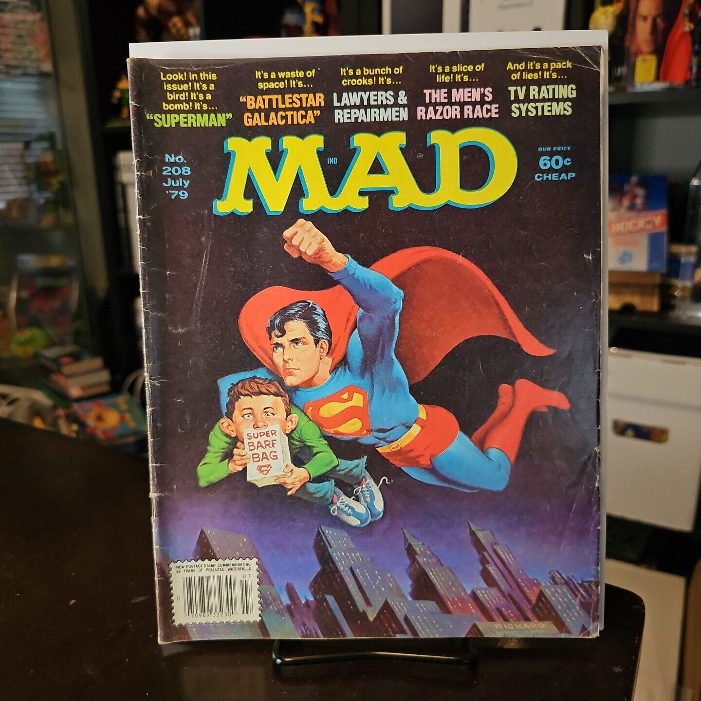 MAD Magazine #208 July 1979 SUPERMAN VG