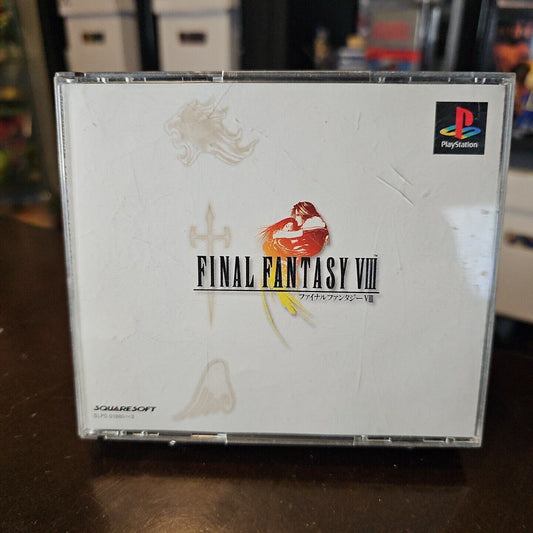 Final Fantasy VIII 8 FF Sony PS1 Japanese Import CIB Complete in Box USA SELLER!