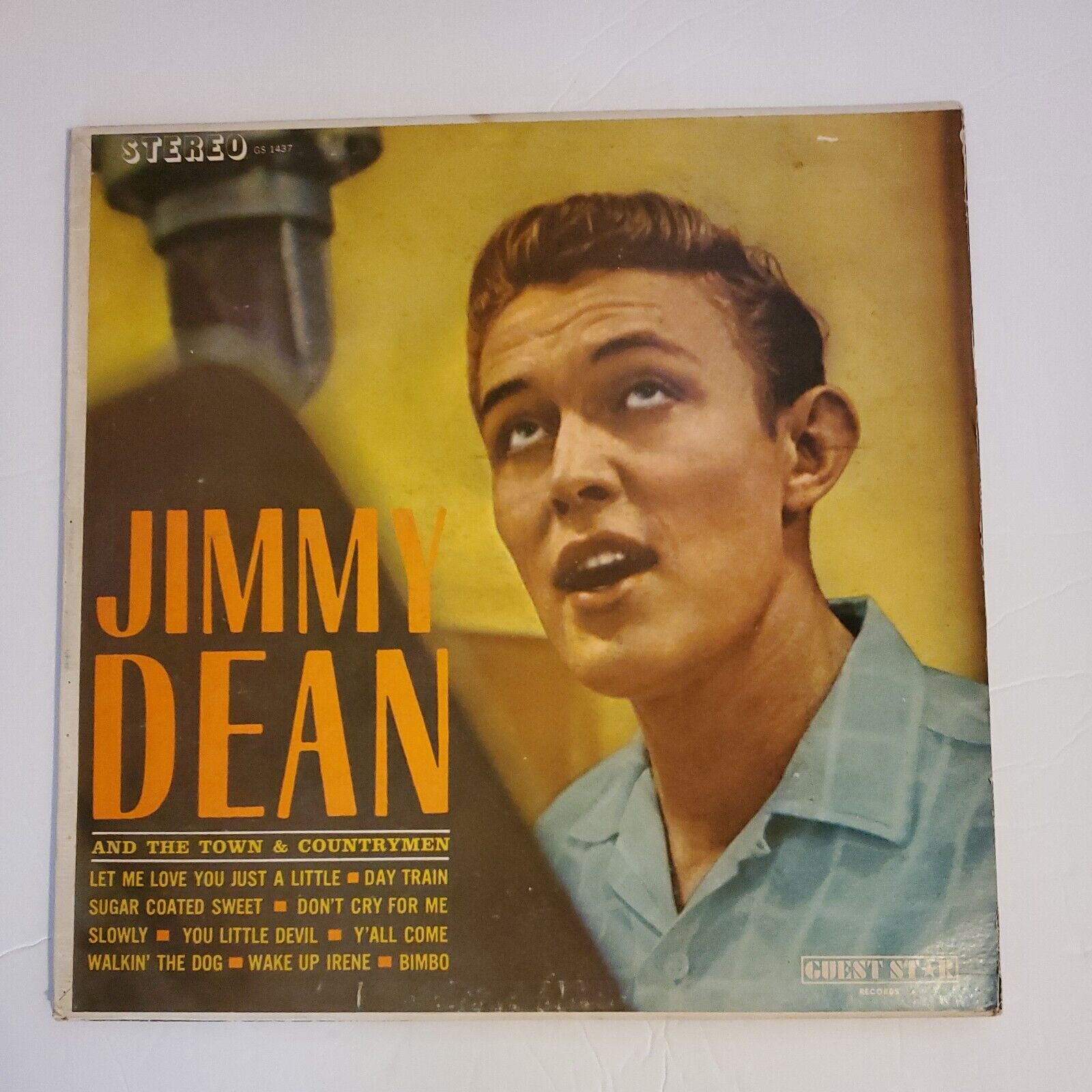 Jimmy Dean and the Town & Countrymen 33RPM STEREO