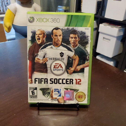 FIFA Soccer 12 (Microsoft Xbox 360, 2011) CIB Complete J1