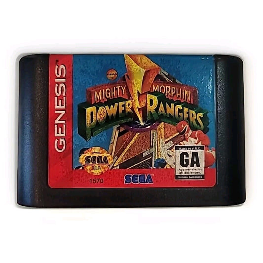 Mighty Morphin Power Rangers - Sega Genesis - Cartridge Only