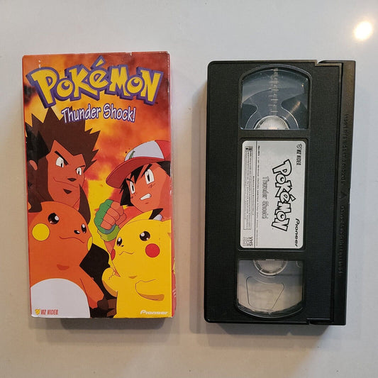 POKEMON THUNDER SHOCK! 1998 Nintendo Video Tape SB10