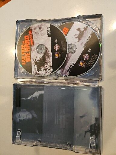 Live Free or Die Hard Steelbook DVD BRUCE WILLIS