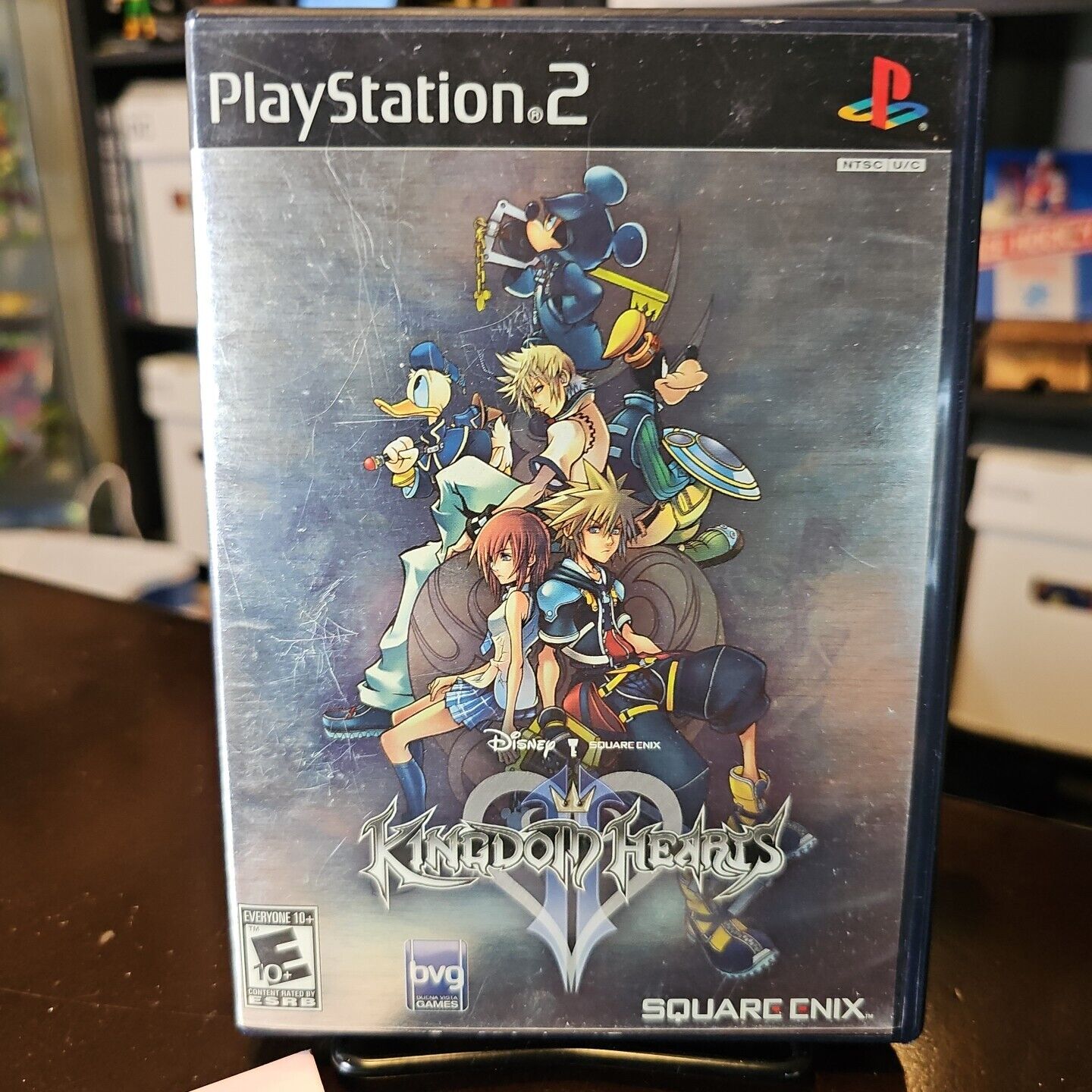 Kingdom Hearts 2 (Sony PS2, 2006) Authentic Complete CIB Balck Label TESTED!!