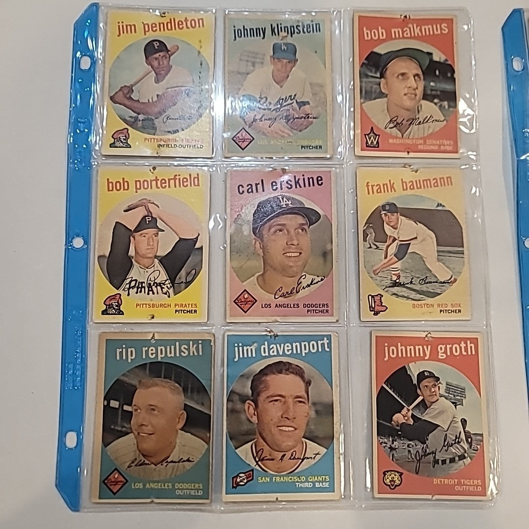 Lot of 1958 Topps Baseball,  36 Cards Inc. Stars & Rookies