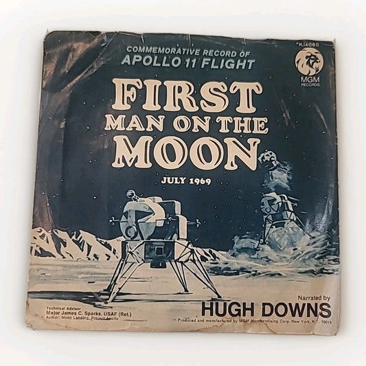 First Man on the Moon Record, 45rpm
